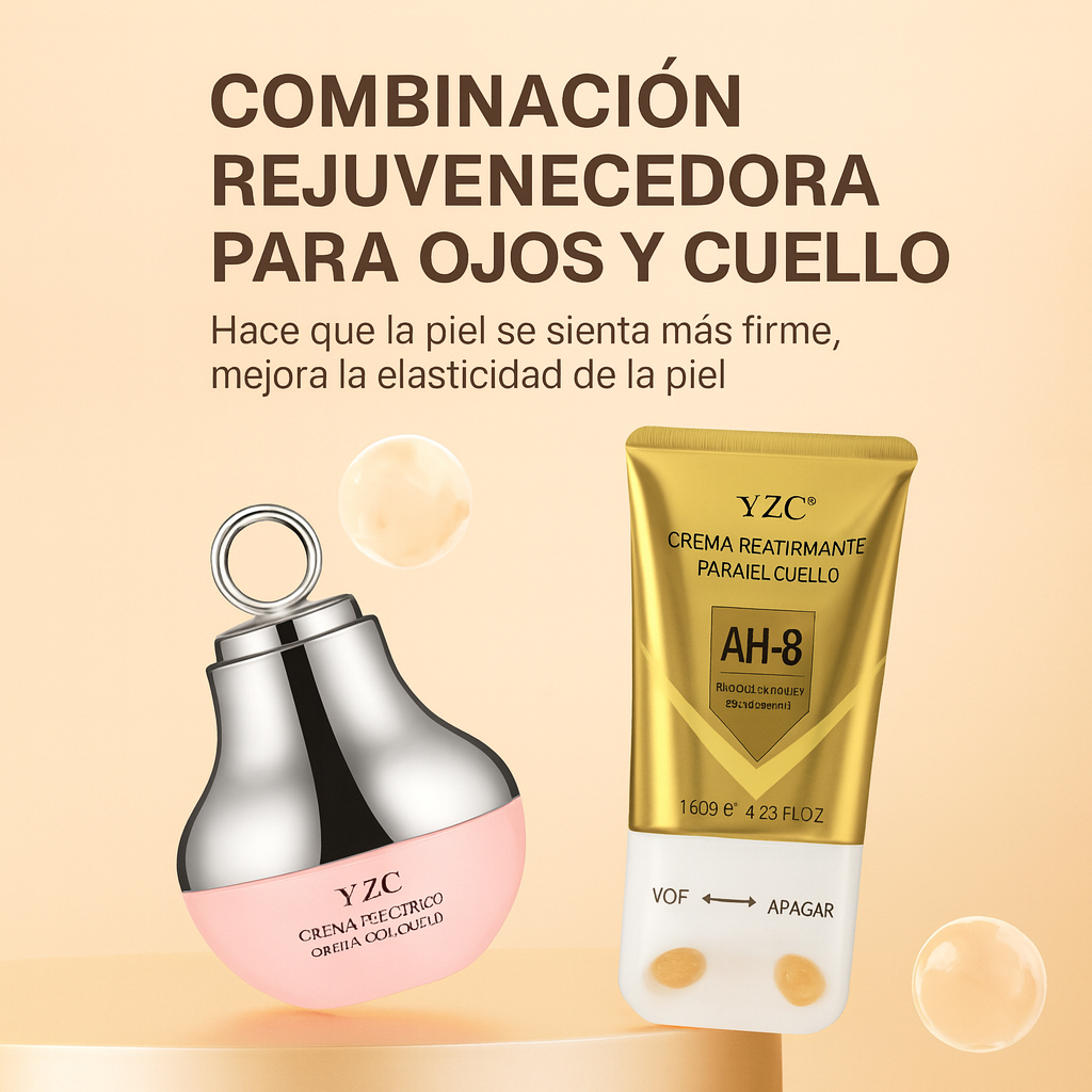 YCZ® Set Reafirmante y Revitalizante para Cuello y Contorno de Ojos