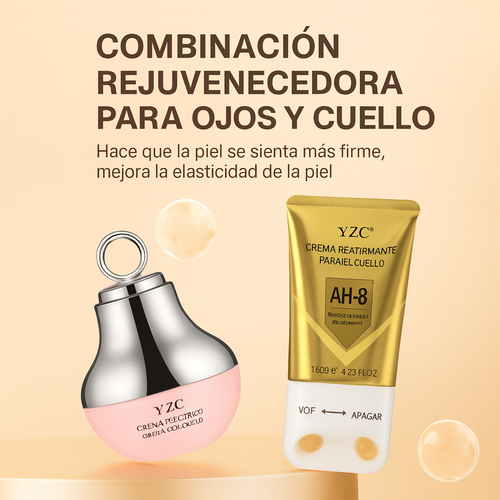 YCZ® Set Reafirmante y Revitalizante para Cuello y Contorno de Ojos